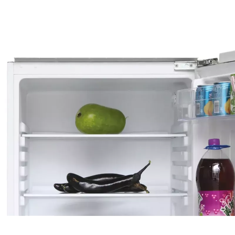 Einbaukühlschrank CANDY CMLS68EW — 135 L netto, statische Kühlung, Drehregler, rechts angeschlagene Tür, 39 dB, Energieklasse E