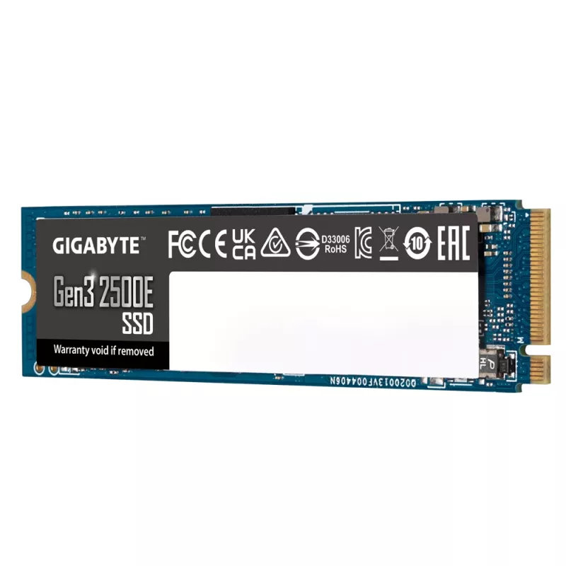 GIGABYTE Gen3 2500E SSD 1 TB M.2 PCI Express 3.0 NVMe 3D NAND