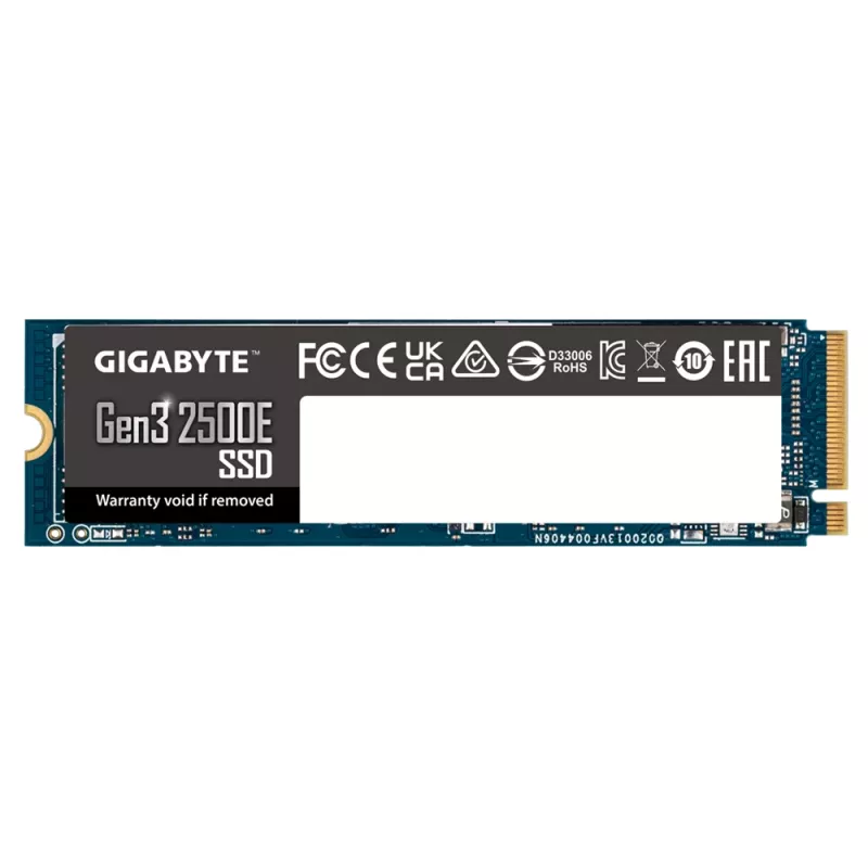 SSD disk GIGABYTE 500GB M.2 PCI Express 3.0 NVMe Gen3 2500E