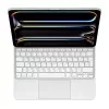 Apple Magic Tastatur für iPad Pro 13 Zoll M4 Russisch Weiß Kabellos QWERTY Trackpad