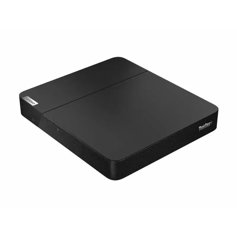 Konferenzcontroller Lenovo ThinkSmart 12QL0004MT für Zoom, kompaktes schwarzes Gerät zur Besprechungssteuerung