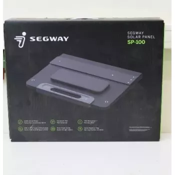 SALE OUT. Segway Solar Panel 100 W, UNVERPACKT, GEBRAUCHT, KRATZER