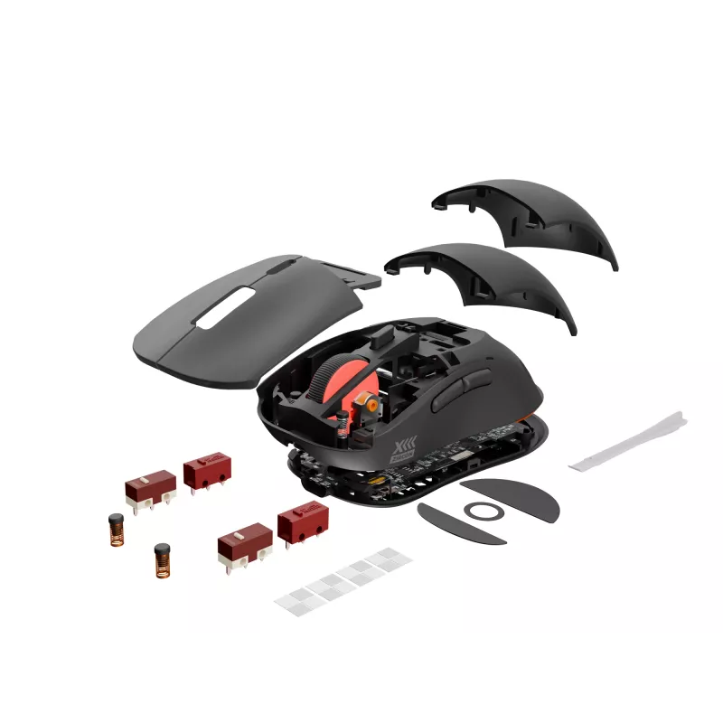 GENESIS Zircon XIII Maus Gaming Ambidextrous RF Wireless + USB Type-C Optisch 26000 DPI
