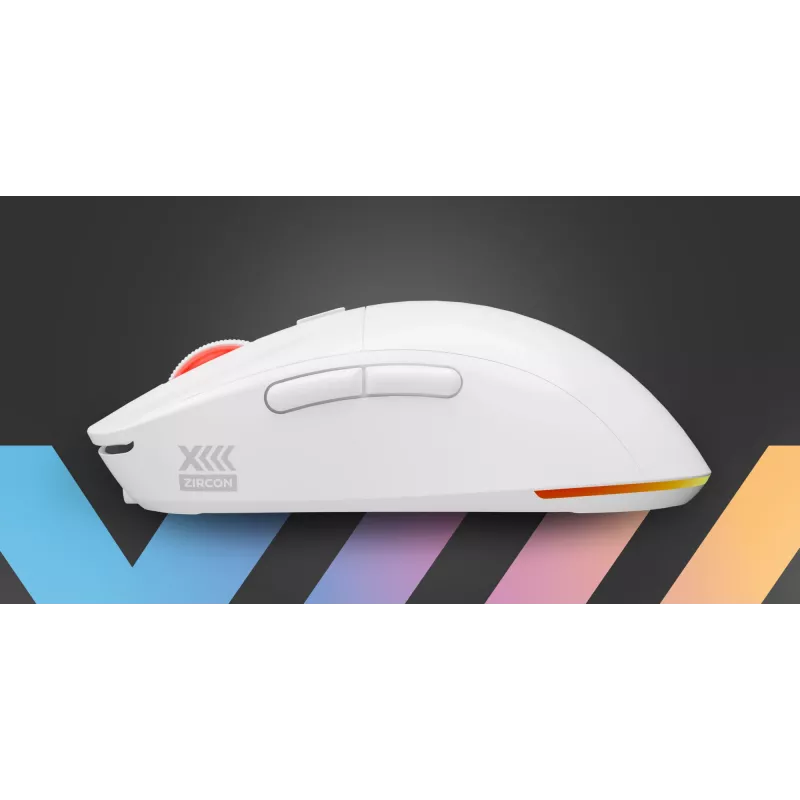 GENESIS Zircon XIII Maus Gaming Ambidextrous RF Wireless + USB Type-C Optisch 26000 DPI