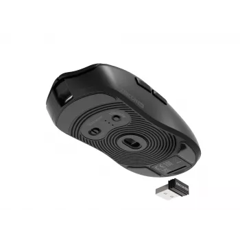 GENESIS Zircon 500 Maus Gaming Rechtshändig RF Wireless + Bluetooth + USB Typ-C Optisch 10000 DPI