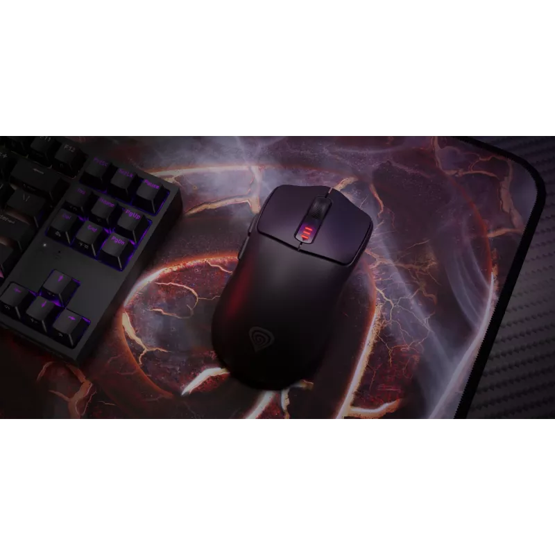 GENESIS Zircon 500 Maus Gaming Rechtshändig RF Wireless + Bluetooth + USB Typ-C Optisch 10000 DPI