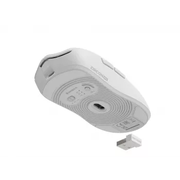 GENESIS Zircon 500 Maus Gaming Rechtshänder RF Wireless + Bluetooth + USB Typ-C Optisch 10000 DPI