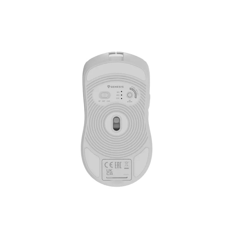 GENESIS Zircon 500 Maus Gaming Rechtshänder RF Wireless + Bluetooth + USB Typ-C Optisch 10000 DPI