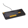 GENESIS Thor 230 TKL Tastatur Gaming USB + RF Wireless + Bluetooth QWERTY Schwarz, Grau, Orange