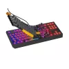 GENESIS Thor 230 TKL Tastatur Gaming USB + RF Wireless + Bluetooth QWERTY Schwarz, Grau, Orange