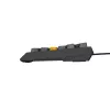 GENESIS Thor 230 TKL Tastatur Gaming USB + RF Wireless + Bluetooth QWERTY Schwarz, Grau, Orange
