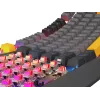 GENESIS Thor 230 TKL Tastatur Gaming USB + RF Wireless + Bluetooth QWERTY Schwarz, Grau, Orange