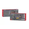 GENESIS Thor 230 TKL Tastatur Gaming USB + RF Wireless + Bluetooth QWERTY Schwarz, Grau, Orange