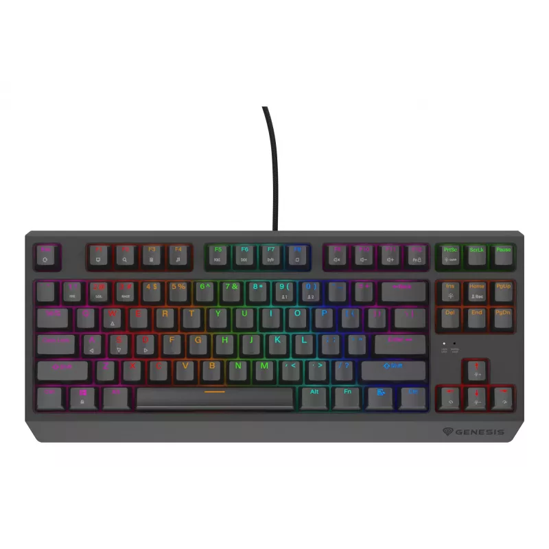 GENESIS Thor 230 TKL Lite Tastatur Gaming USB QWERTY Englisch Schwarz