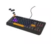 GENESIS THOR 230 TKL Tastatur Gaming USB + RF Wireless + Bluetooth QWERTY Schwarz, Blau, Grau, Orange