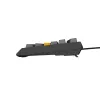 GENESIS THOR 230 TKL Tastatur Gaming USB + RF Wireless + Bluetooth QWERTY Schwarz, Blau, Grau, Orange