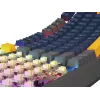 GENESIS THOR 230 TKL Tastatur Gaming USB + RF Wireless + Bluetooth QWERTY Schwarz, Blau, Grau, Orange