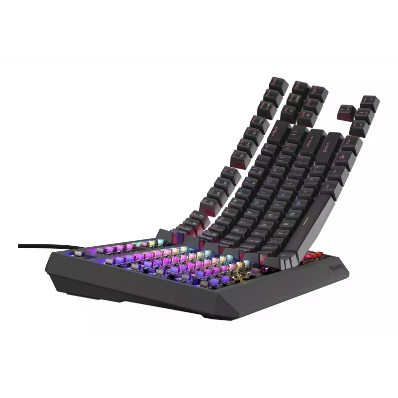 Mechanische Gaming-Tastatur Genesis Thor 230 TKL — Tenkeyless, US QWERTY, Outemu Brown Switches, RGB, 1000 Hz, USB