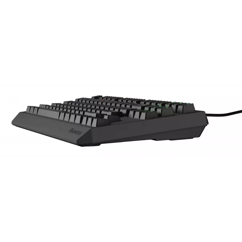 Mechanische Gaming-Tastatur Genesis Thor 230 TKL — Tenkeyless, US QWERTY, Outemu Brown Switches, RGB, 1000 Hz, USB