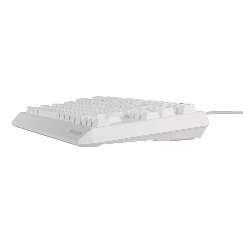 Tenkeyless Gaming-Tastatur GENESIS Thor 230 TKL — USB, RF Wireless, Bluetooth, QWERTY, Weiß