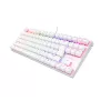 GENESIS Thor 303 TKL Tastatur Gaming USB QWERTY US International Weiß