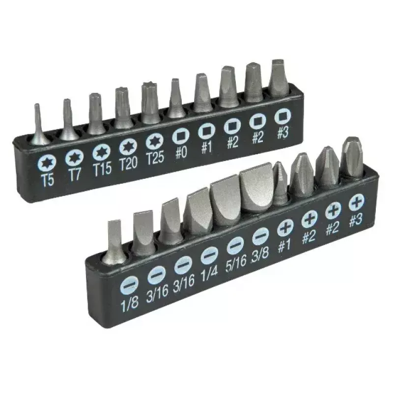 Manueller Schraubendrehersatz STANLEY STHT0-62113 mit Kreuzschlitz-, Robertson- und Torx-Spitzen, magnetischen Spitzen, ergonomischen Griffen