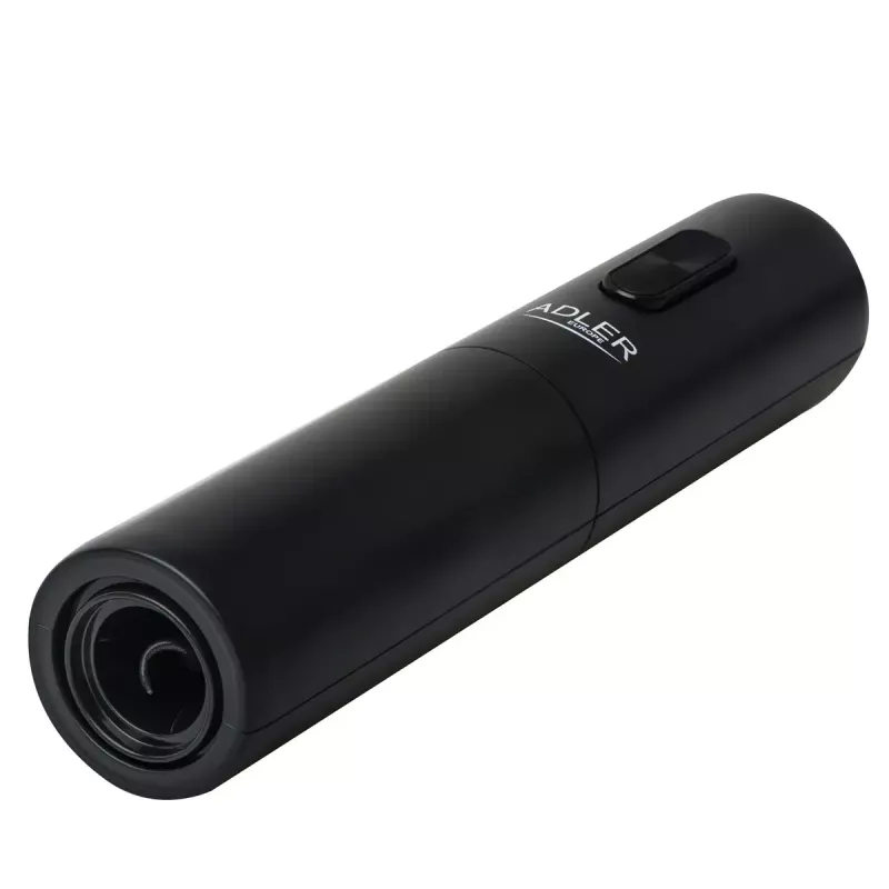 Elektrischer Weinöffner Adler AD 4509 — kabelloser batteriebetriebener Flaschenöffner, schwarz