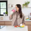 Sport-Mixer NUTRIBULLET Portable 0,475 l Weiß mit Tritan-Behälter und Edelstahlmessern, batteriebetrieben