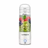 Sport-Mixer NUTRIBULLET Portable 0,475 l Weiß mit Tritan-Behälter und Edelstahlmessern, batteriebetrieben