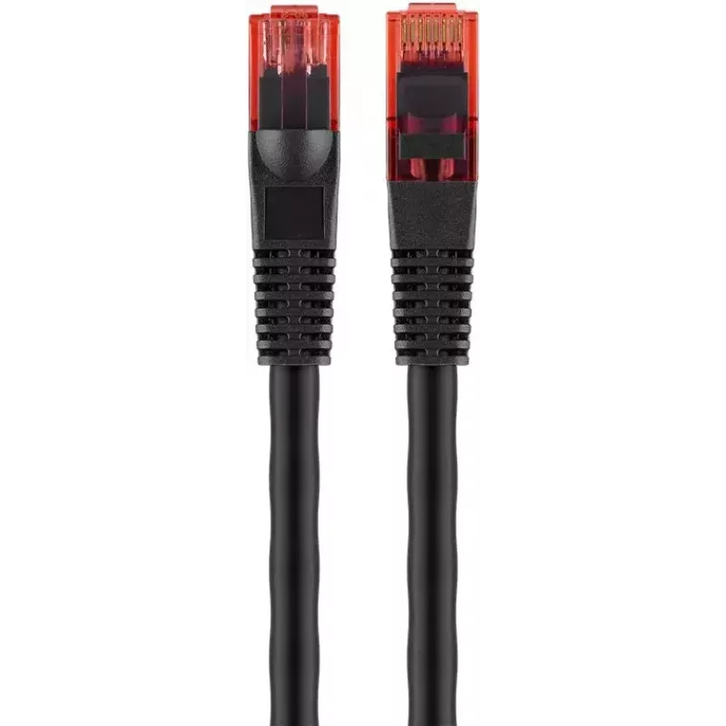 Netzwerkkabel GOOBAY 55433 Cat6 U/UTP RJ-45 – 15 m, schwarz