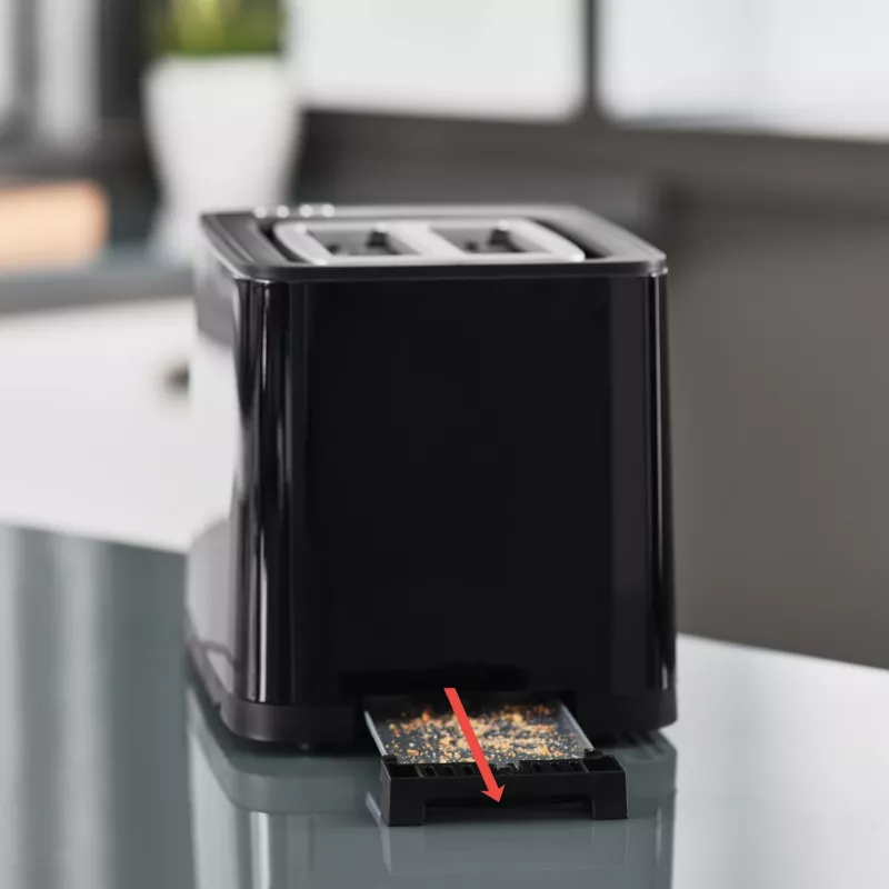 Toaster Tefal TT6408 — 2 Scheiben, 850 W, Schwarz