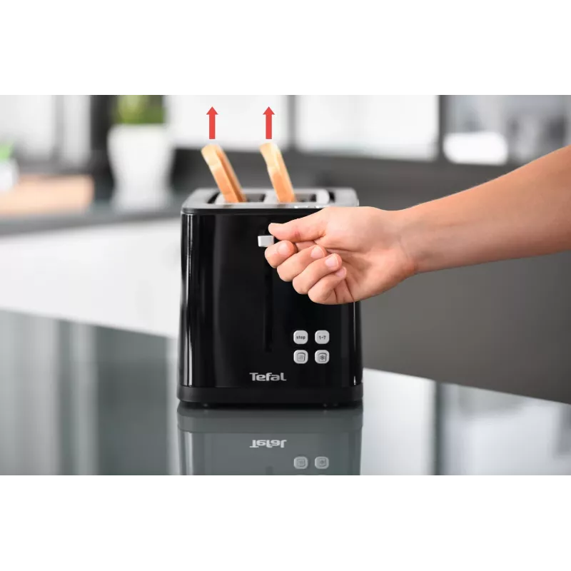 Toaster Tefal TT6408 — 2 Scheiben, 850 W, Schwarz