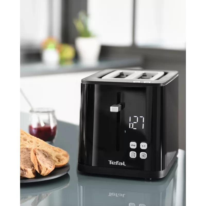 Toaster Tefal TT6408 — 2 Scheiben, 850 W, Schwarz