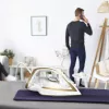 Tefal Puregliss FV8042 Trocken- und Dampfbügeleisen mit Durilium AirGlide Autoclean Bügelsohle, 3000 W, Bronze, Weiß