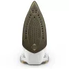 Tefal Puregliss FV8042 Trocken- und Dampfbügeleisen mit Durilium AirGlide Autoclean Bügelsohle, 3000 W, Bronze, Weiß