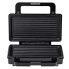 Sandwichmaker Adler AD 3073 — 2 Sandwiches, 1400 W, silber/schwarz, herausnehmbare Platten, vertikale Aufbewahrung