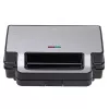 Sandwichmaker Adler AD 3073 — 2 Sandwiches, 1400 W, silber/schwarz, herausnehmbare Platten, vertikale Aufbewahrung