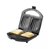 Sandwichmaker Adler AD 3069 – kompakte Tisch-Sandwichpresse, 750 W, 2 Sandwiches, schwarz