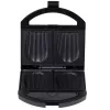 Sandwichmaker Adler AD 3069 – kompakte Tisch-Sandwichpresse, 750 W, 2 Sandwiches, schwarz