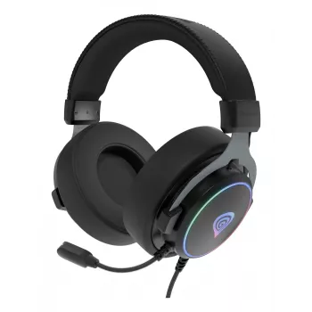 GENESIS Neon 764 Headset Kabelgebundenes Gaming-Headset mit Kopfbügel USB Typ-A Schwarz