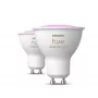 Philips Hue White and Colour Ambience GU10 – Intelligenter Strahler – (2er-Pack)
