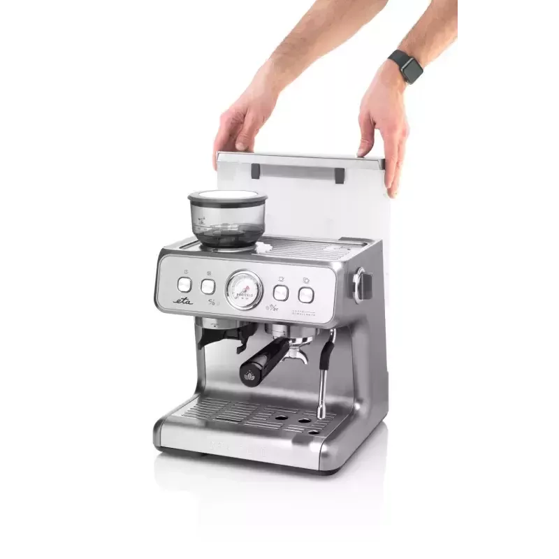 Espresso-Kaffeemaschine ETA BARICELO 1550W, 15 bar, halbautomatisch, Edelstahl