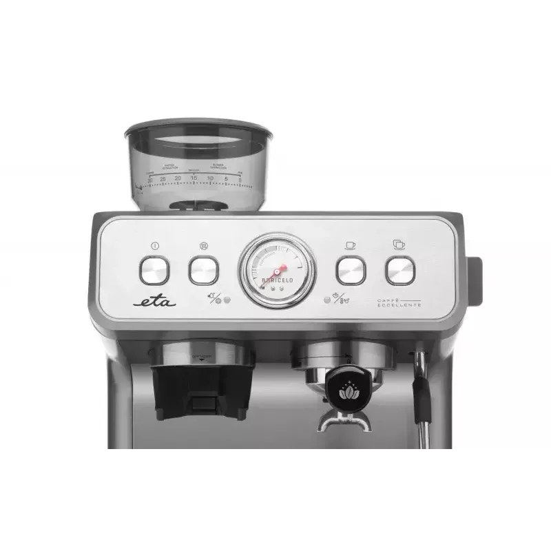Espresso-Kaffeemaschine ETA BARICELO 1550W, 15 bar, halbautomatisch, Edelstahl