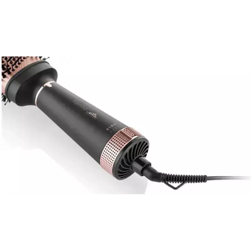 Heißluftbürste ETA Fenité Airflow 1300 W, Keramiklauf, 3 Hitzestufen, 1,7 m Kabel, Schwarz/Rose