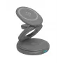 ICY BOX IB-SH101-CH Kopfhörer, Smartphone, Smartwatch Anthrazit, Grau Schnellladend Innenbereich