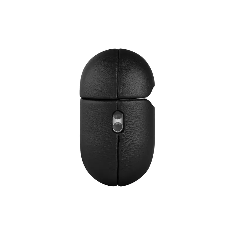 Schutzhülle aus Leder FIXED FIXLPM-999-BK für Ohrhörer mit MagSafe-Unterstützung, schwarz