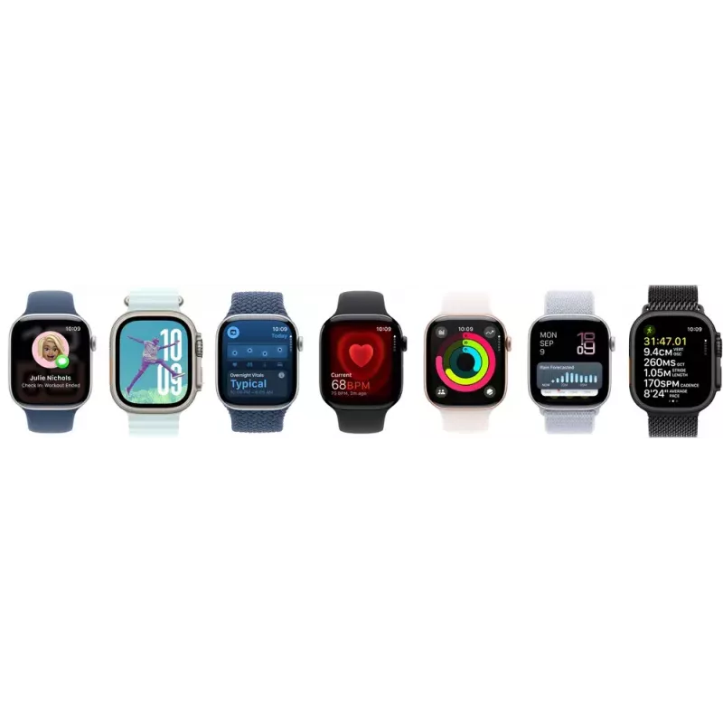 Smartwatch Apple Watch Ultra 2 GPS + Cellular 49 mm Natur Titan-Gehäuse mit Tan Alpine Loop, Medium