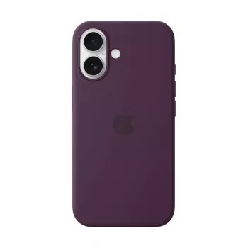 APPLE Apple Silikonhülle mit MagSafe iPhone 16 Pflaume