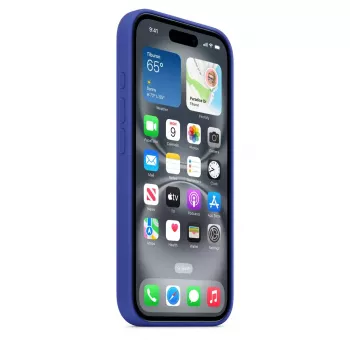 APPLE Apple Silikon Case mit MagSafe iPhone 16 Ultramarin