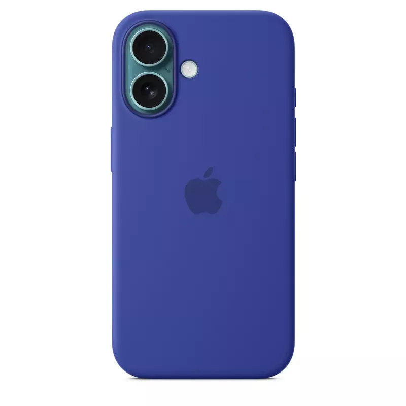 APPLE Apple Silikon Case mit MagSafe iPhone 16 Ultramarin